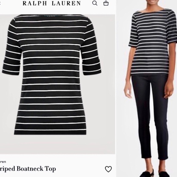 LAUREN RALPH LAUREN Striped Tee - Picture 6 of 7